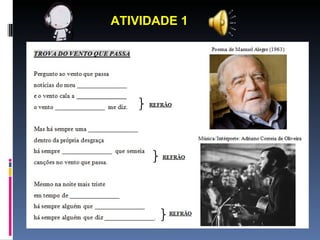 ATIVIDADE 1
 