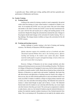 A perspective of the challenges facing (basic school) teacher training ...