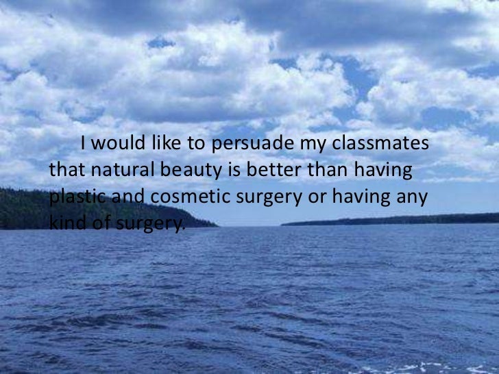 persuasive essay on natural beauty