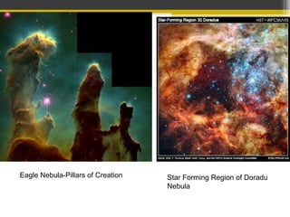 Eagle Nebula-Pillars of Creation Star Forming Region of Doradu
Nebula
 