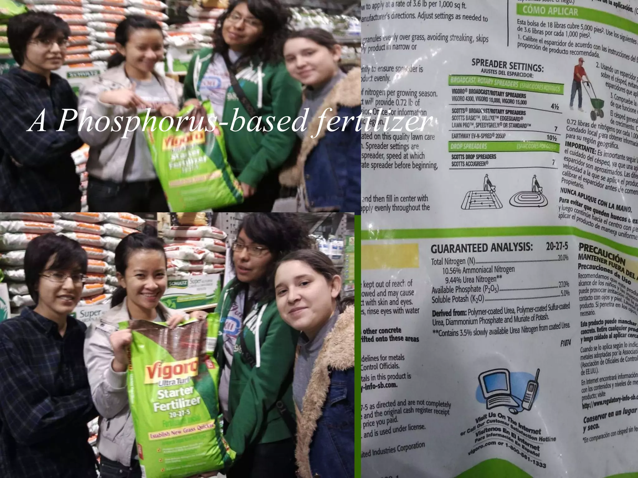 A Phosphorus-based fertilizer   