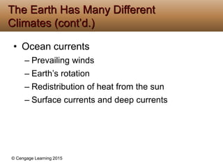 Living in the Environment - Climate and Biodiversity | PPTX