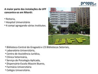 A pesquisa na uff e os programas da proppi
