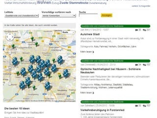 Seite 16Landeshauptstadt München Referat für Stadtplanung und Bauordnung | München MitDenken! | Dr. Andreas Peter | 24.09.2013
München MitDenken! - Online-Diskussion 16.4.-11.5.'12
 