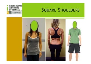 SQUARE SHOULDERS
 