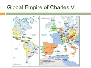 Global Empire of Charles V
 