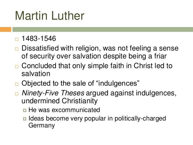 Differences Between Luther And John Calvin