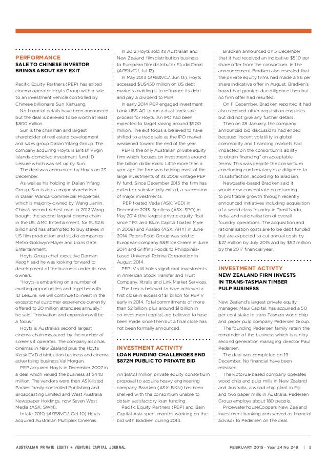 Asian capital journal venture