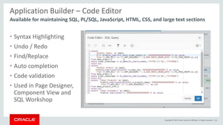 Oracle Application Express Introduction | PPTX