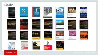 Copyright © 2015 Oracle and/or its affiliates. All rights reserved. | 23
Books
 