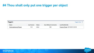 #4 Thou shalt only put one trigger per object
 