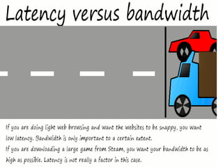 EK 6.2.2K The latency of a system is the
time elapsed between the transmission
and the receipt of a request.
 