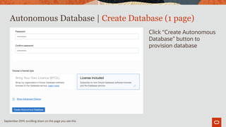 Oracle APEX, Oracle Autonomous Database, Always Free Oracle Cloud ...