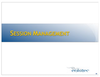SESSION MANAGEMENT
48
 