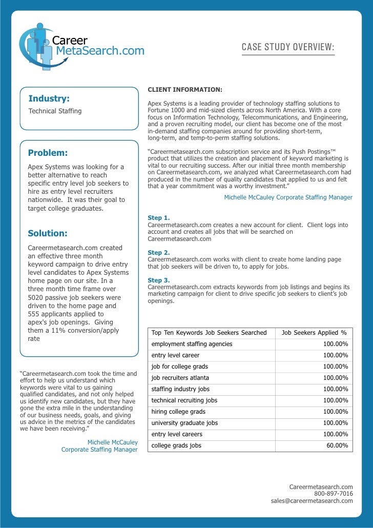 Free case study template picture