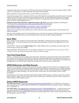 Apex cheat sheet 3 | DOC