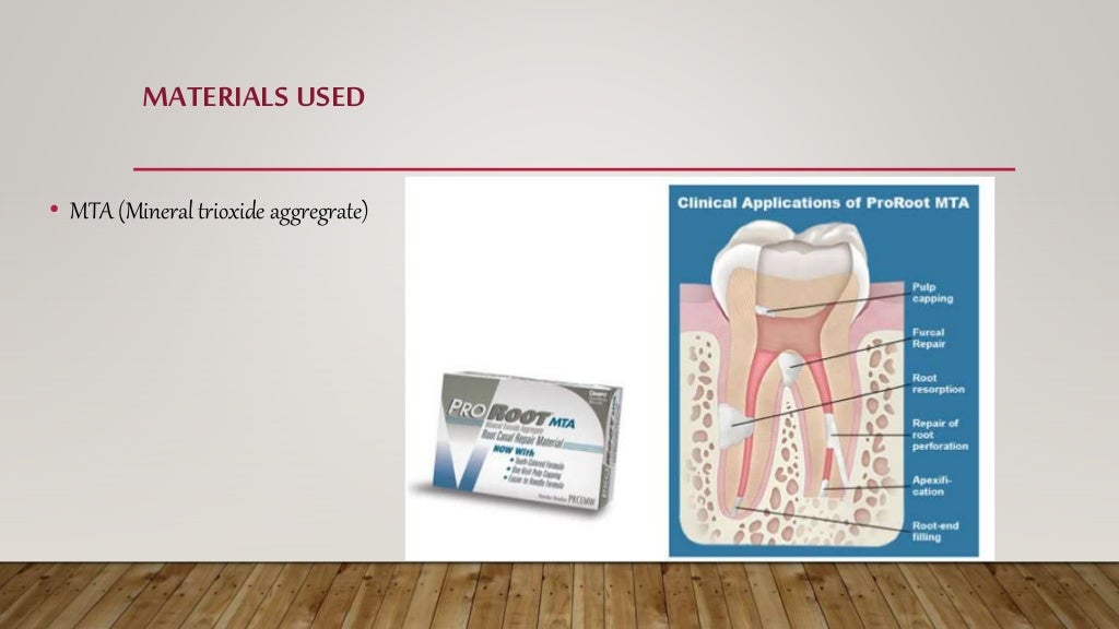 Apexification and Apexogenesis
