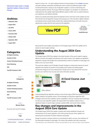 Google August 2024 Core Update Roll Out Is Now Completed | PDF