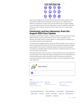 Google August 2024 Core Update Roll Out Is Now Completed | PDF