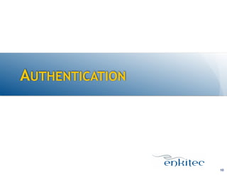 AUTHENTICATION
10
 