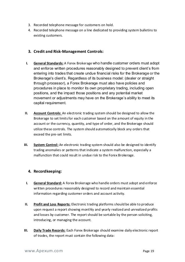 Forex business model