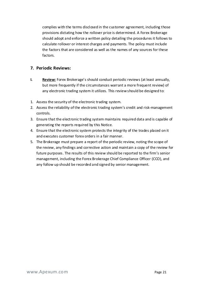 Forex Broker Business Plan - 