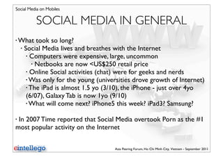 Social Media Trends and the Network