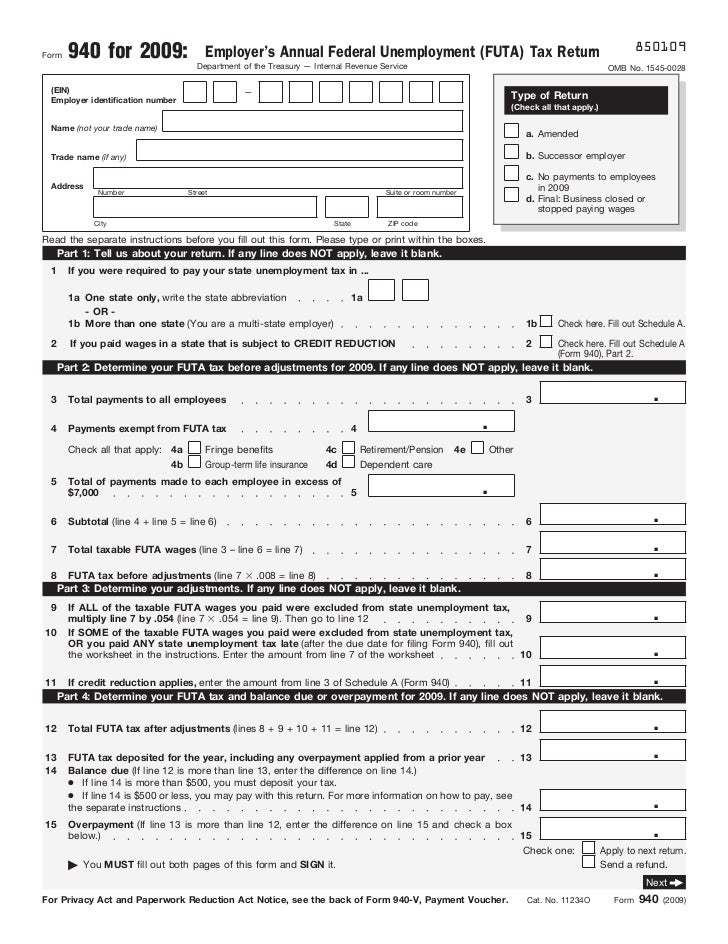 apf940 current 2015 940 form