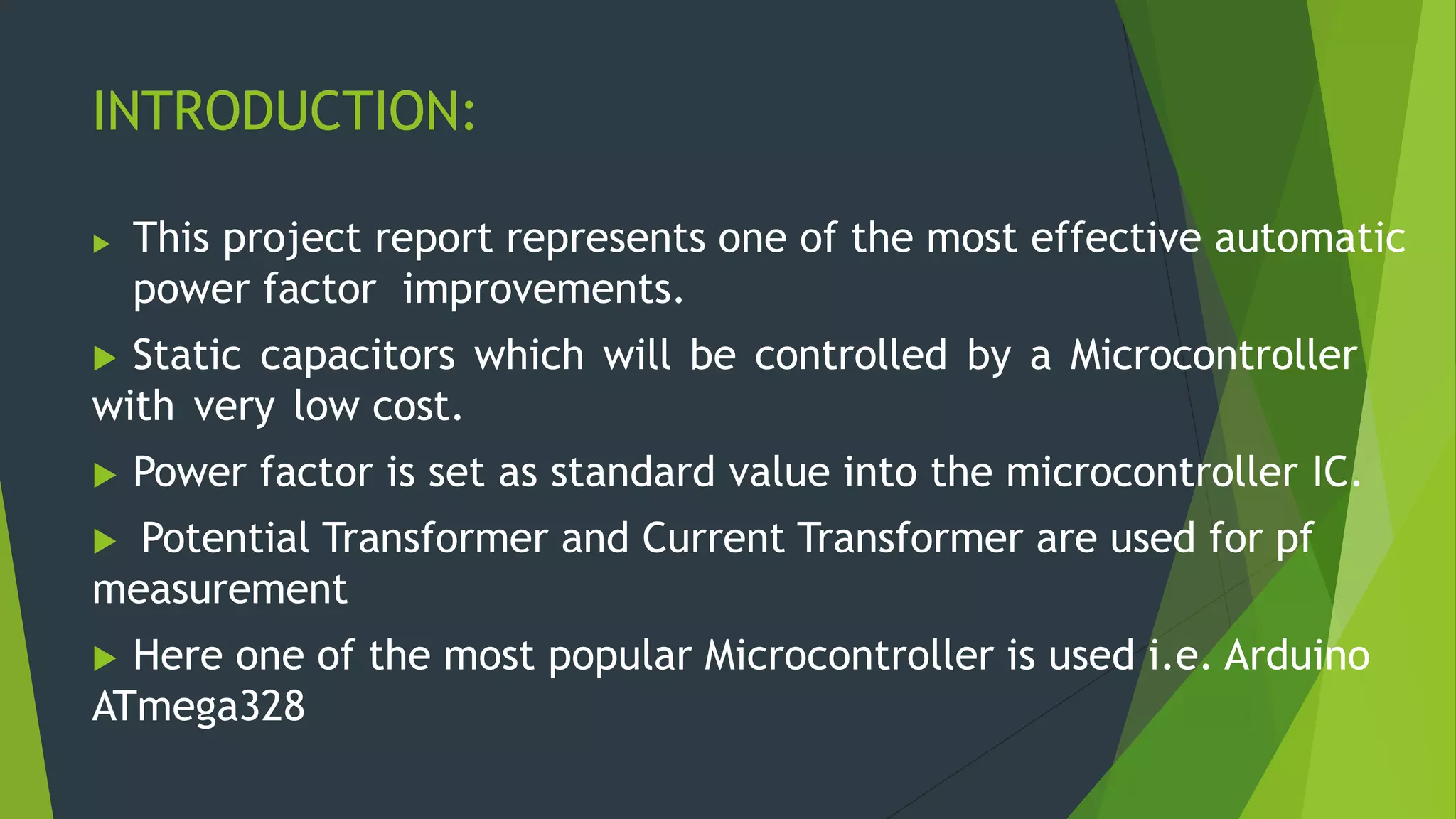 APFC project presentation | PPTX