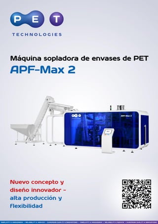 Máquina sopladora de PET APF-Max 2