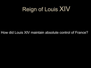 AP French Absolutism pt1