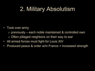 AP French Absolutism pt1
