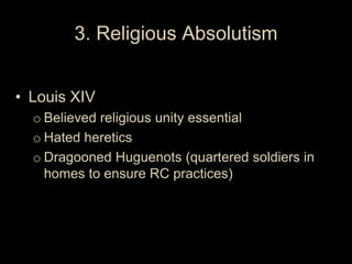 AP French Absolutism pt1