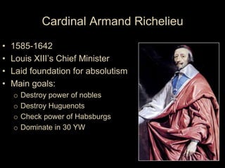 AP French Absolutism pt1