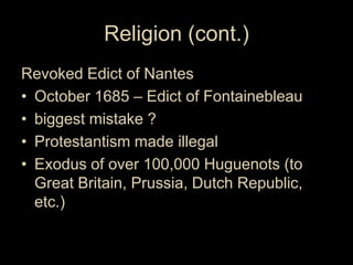 AP French Absolutism pt1