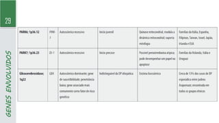 29
GENES
ENVOLVIDOS
 