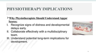 APGAR SCORE appearance, pulse rate,grimace,activityand respiration | PPTX