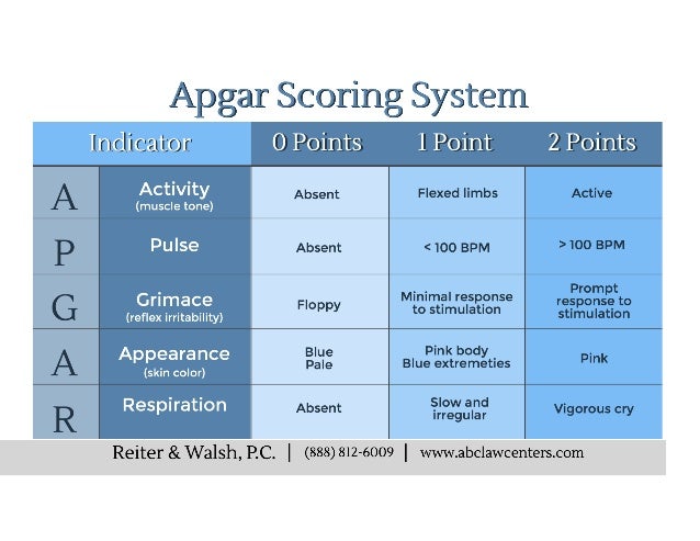 Apgar Scoring System Apgar Scoring System