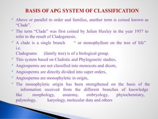 APG IV classification_details from I to IV | PPTX