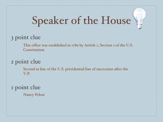 Point Clues Ap gov ppt final | PPT