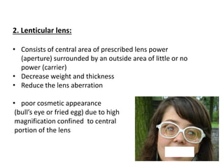 Aphakic spectacle dispensing | PDF