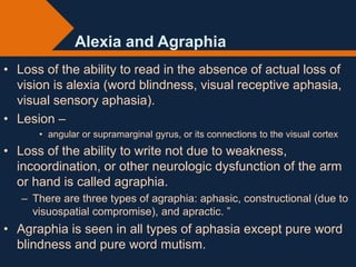 Aphasia | PPTX