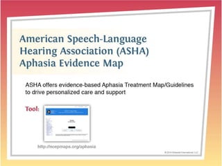 Aphasia Treatment