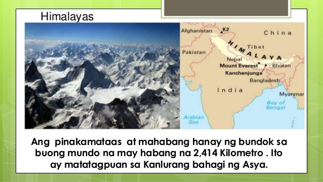 Saang Bansa Sa Asya Matatagpuan Ang Bundok Everest