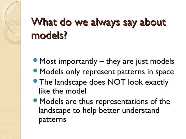 Aphg urban land models | PPT