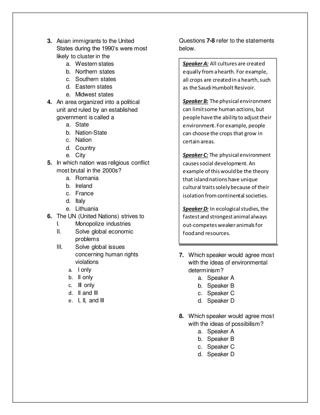 Aphg Practice Aphg Practice