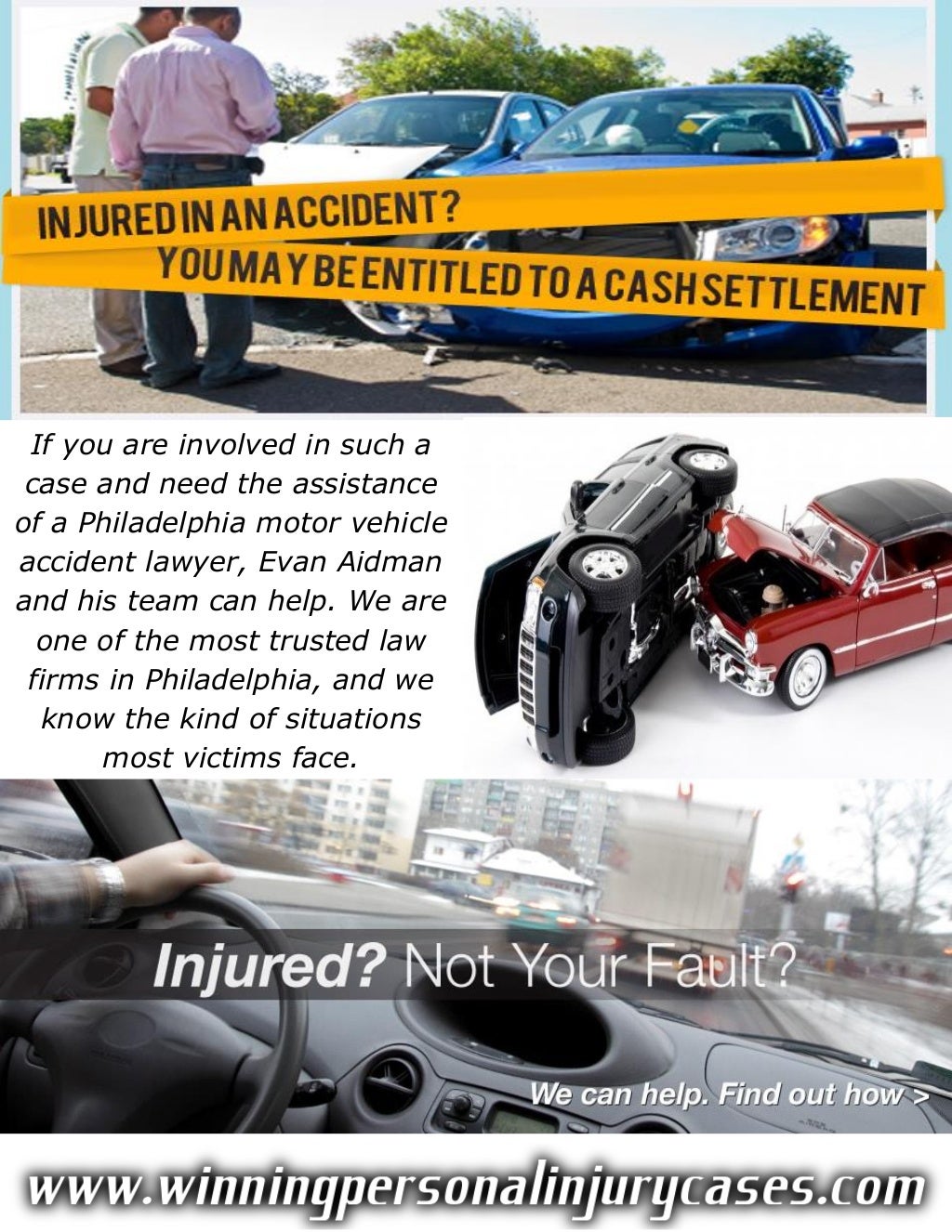 A philadelphia motor vehicle accident lawyer can be more