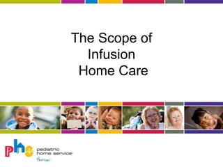 The Scope of
  Infusion
 Home Care
 