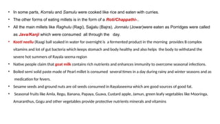 FOODS OF ANDHRA PRADESH- Dr Lakshmi Jagarlamudi , Dr.R.Rekha | PPTX