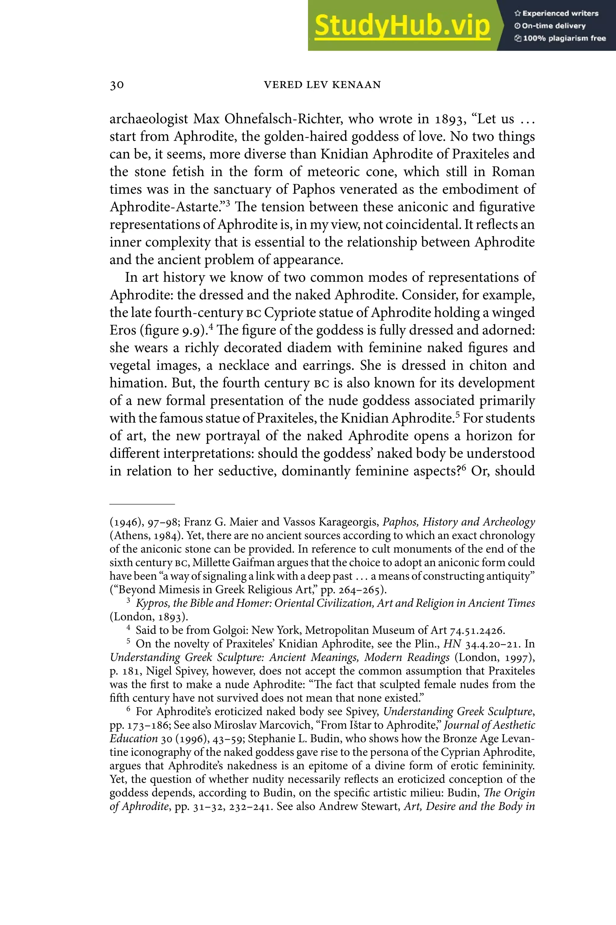 Aphrodite The Goddess Of Appearances | PDF